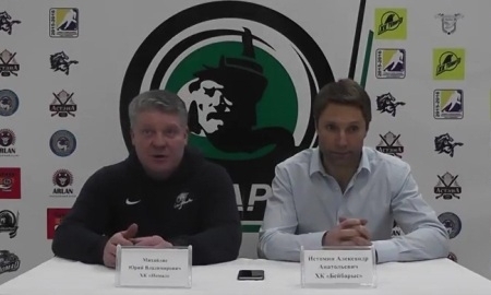 Видео послематчевой пресс-конференции игр чемпионата РК «Бейбарыс» — «Номад» 3:5, 4:5 Б