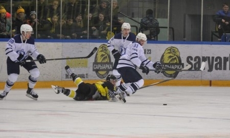 Фоторепортаж с матча ВХЛ «Сарыарка» — «Динамо» 2:3 Б