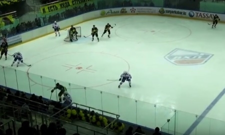 Видео матча ВХЛ «Сарыарка» — «СКА-Нева» 1:0