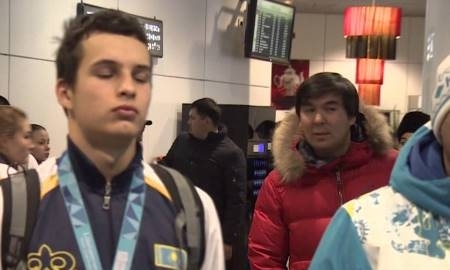 Видеосюжет со встречи призеров юношеской Олимпиады