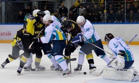 Фоторепортаж с матча плей-офф ВХЛ «Сарыарка» — «Торпедо» 2:3