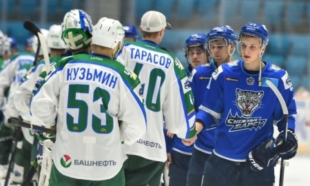 Фоторепортаж с матча МХЛ «Снежные Барсы» — «Толпар» 5:4 ОТ