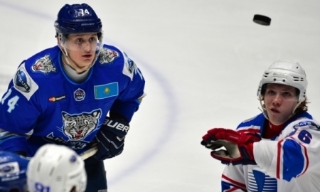 Фоторепортаж с матча МХЛ «Снежные Барсы» — «Ладья» 3:4 Б 