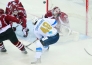 Фоторепортаж с матча КХЛ «Динамо» Рига — «Барыс» 2:3