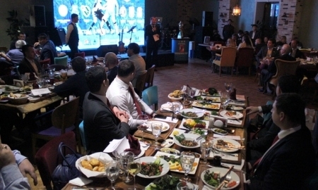 Перед плей-офф Кубка Еременко прошел торжественный ужин