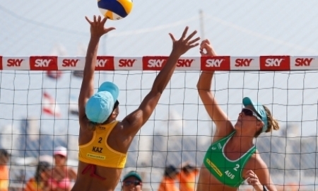 Казахстанские пляжники не сумели пробиться в основную сетку Rio Grand Slam
