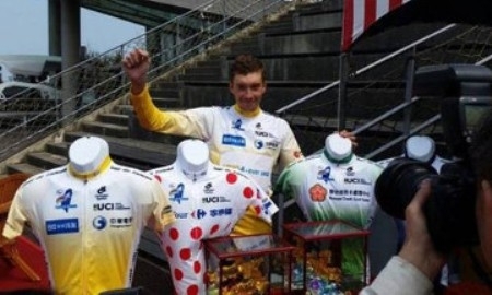 Североказахстанский гонщик Степан Астафьев одержал победу на втором этапе Тура Тайваня