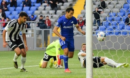 Танат Нусербаев чаще других в «Астане» забивает «Шахтеру»