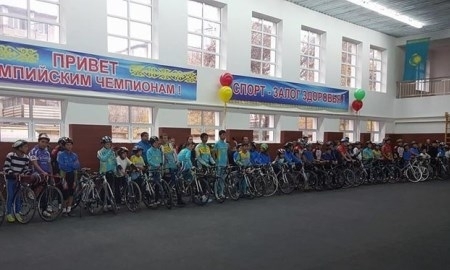 Непогода в Шымкенте сократила республиканскую веломногодневку