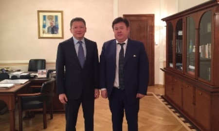 В Астане главы НОК Казахстана и Кыргызстана обсудили вопросы развития олимпийского движения