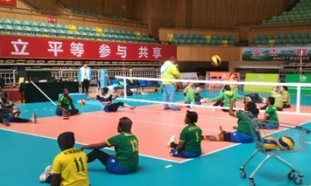 Казахстанские параволейболисты лидируют на межконтинентальном Кубке в Китае