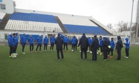 «Иртыш» провел предыгровую тренировку в Уральске