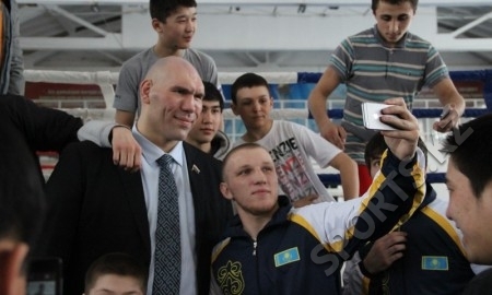 Николай Валуев посетил Казахстан