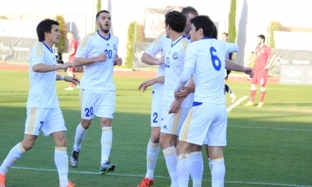 Национальная сборная Казахстана прибыла в Тбилиси