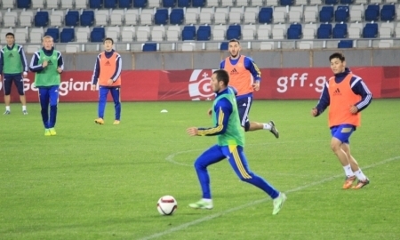 Как сборная Казахстана готовится к матчу с Грузией