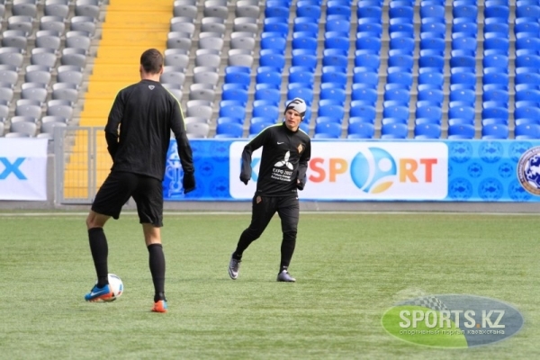 Аршавин принял участие в тренировке «Кайрата» в Астане