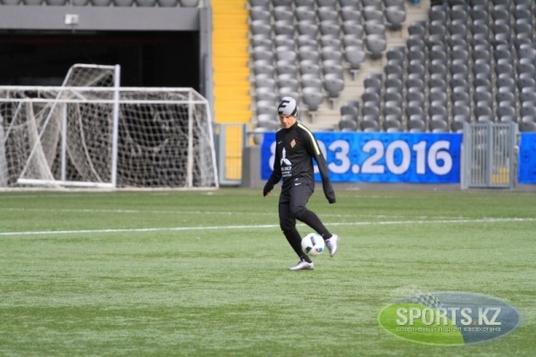 Аршавин принял участие в тренировке «Кайрата» в Астане