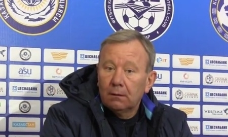 Видео послематчевой пресс-конференции матча Премьер-Лиги «Иртыш» — «Окжетпес» 1:0