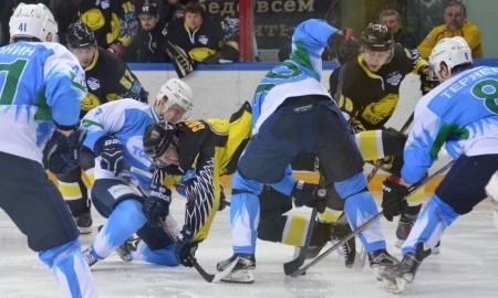 Фоторепортаж с матча плей-офф ВХЛ «Сарыарка» — «Торос» 3:1