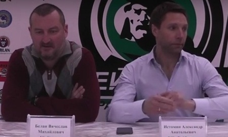 Видео послематчевой пресс-конференции игр плей-офф чемпионата РК «Бейбарыс» — «Кулагер» 2:1 ОТ, 5:4 ОТ