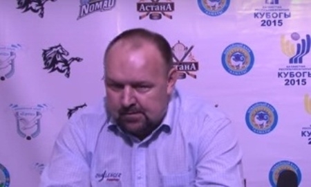 Видео послематчевой пресс-конференции игр плей-офф чемпионата РК «Арлан» — «Иртыш» 1:4, 2:1