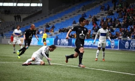 Фоторепортаж с матча Премьер-Лиги «Окжетпес» — «Кайрат» 1:1