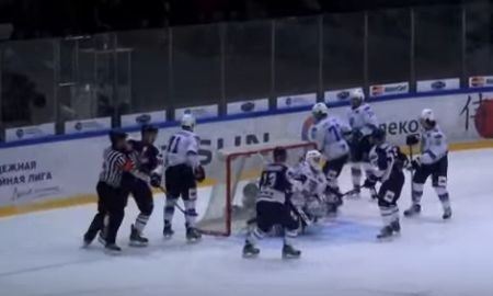 Видеообзор матча плей-офф МХЛ «Чайка» — «Снежные Барсы» 2:3 Б