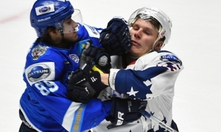 Фоторепортаж с матча плей-офф МХЛ «Снежные Барсы» — «Чайка» 3:2 