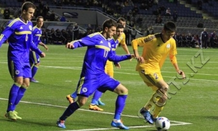 Видеообзор матча отборочного раунда ЕВРО-2017 Казахстан U-21 — Босния и Герцеговина U-21 0:0