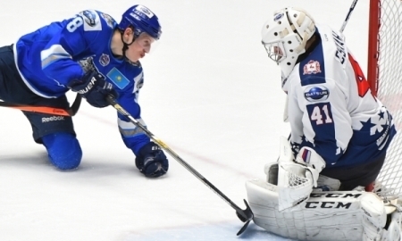 Фоторепортаж с матча плей-офф МХЛ «Снежные Барсы» — «Чайка» 2:3 ОТ 