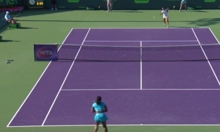 Видеообзор матча «Miami Open» Серена Уильямс — Зарина Дияс 7:5, 6:3
