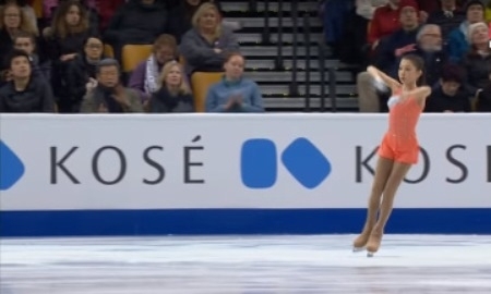 Элизабет Турсынбаева стала 12-й по итогам короткой программы на чемпионате мира в Бостоне