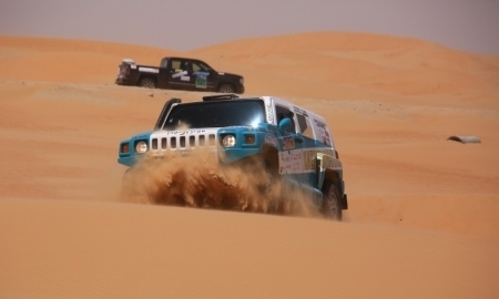 Казахстанцы вошли в десятку лучших на этапе ралли-марафона Abu Dhabi Desert Challenge