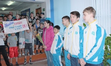Акробатическая четверка из Экибастуза завоевала «серебро» на чемпионате мира в Китае