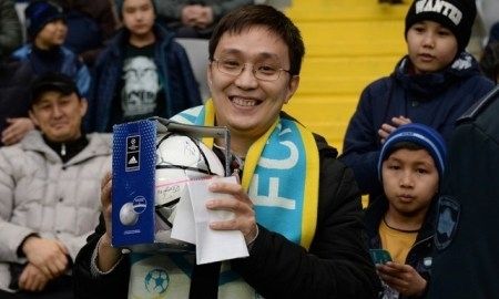 На матче «Астана» — «Тараз» будет проведен розыгрыш призов