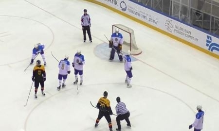 Казахстанские юноши в овертайме проиграли Германии на чемпионате мира в Минске