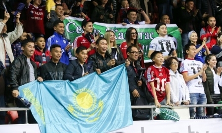 На матче Казахстан — Польша была зафиксирована максимальная посещаемость