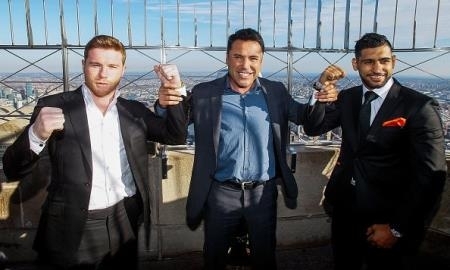 Оскар Де Ла Хойя: «Хочу, чтобы бой Головкин — Альварес стал крупнейшим событием в истории бокса»