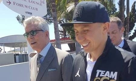 Головкин поблагодарил фанатов, пришедших на церемонию взвешивания