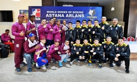 <strong>«Astana Arlans» со счетом 9:1 победил «Caciques Venezuela»</strong>