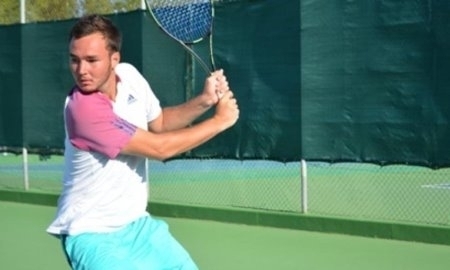 Хабибулин и Попко вышли в 1/4 финала парного разряда турнира ITF в Шымкенте