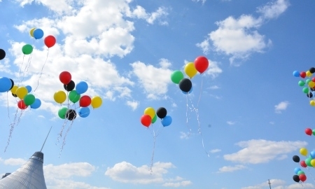 Акция «100 дней до Олимпийских Игр» прошла в Астане