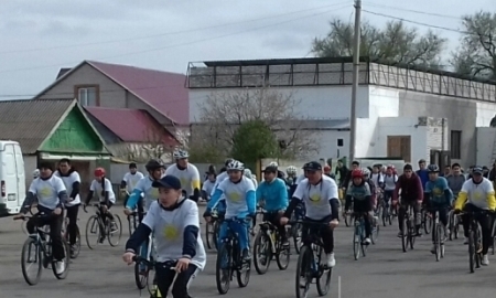 Велопробег в Уральске собрал 700 участников