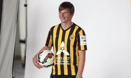 Видео с фотосессии Андрея Аршавина в «Кайрате»