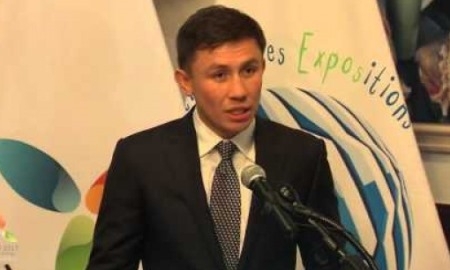 Видеосюжет о посещении Геннадием Головкиным Вашингтона