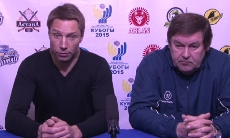 Видео послематчевой пресс-конференции игр плей-офф чемпионата РК «Арлан» — «Бейбарыс» 3:1, 2:3
