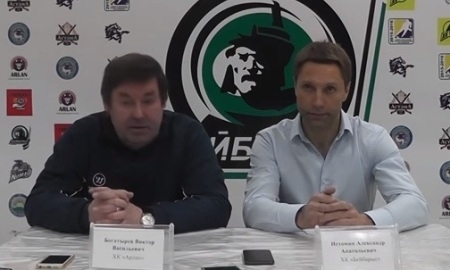 Видео послематчевой пресс-конференции игр плей-офф чемпионата РК «Бейбарыс» — «Арлан» 3:2 ОТ, 0:3