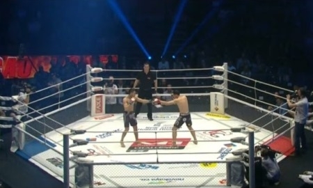 Видео боя Дамир Исмагулов — Вячеслав Тен на турнире M-1 Challenge 65