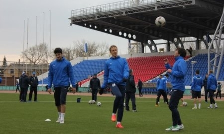 Фоторепортаж с тренировки «Иртыша»