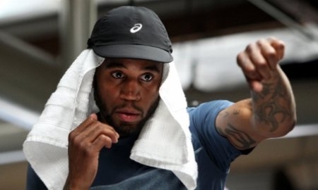 Фото с подготовки Доминика Уэйда к бою против Геннадия Головкина